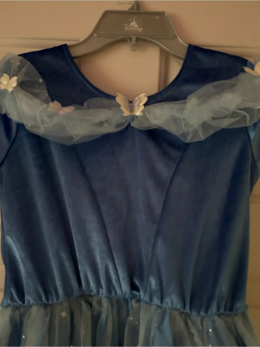 Little adventures deluxe butterfly Cinderella dress size 3XL 11-13 years blue